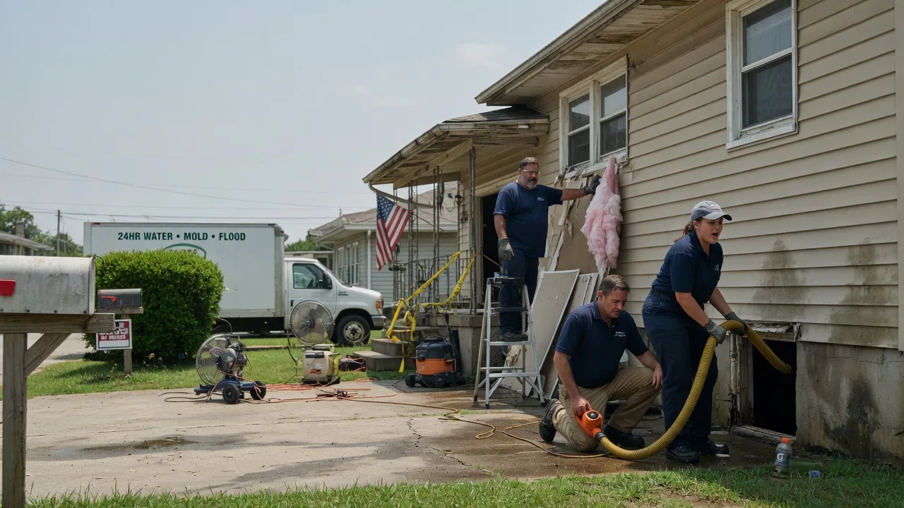 Water Damage Repair in Early Branch, SC near me